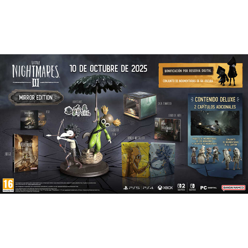 SWITCH2 LITTLE NIGHTMARES III ED CO. MIRROR ED.